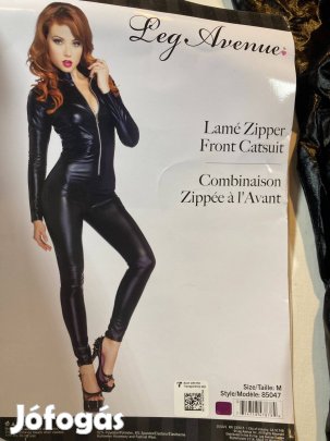 Fekete overál, felnőtt jelmez, új M41