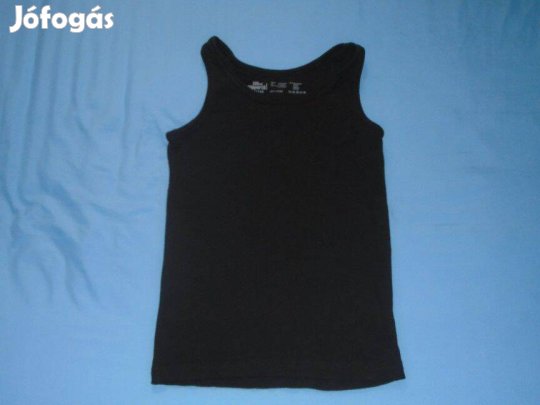 Fekete pamut trikó 8-10 évesre (méret 134 / 140)