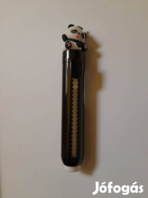 Fekete pandás kinyomós radír