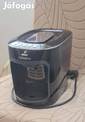Fekete színű Tchibo Cafissimo kapszulás kávéfőző szép állapotban