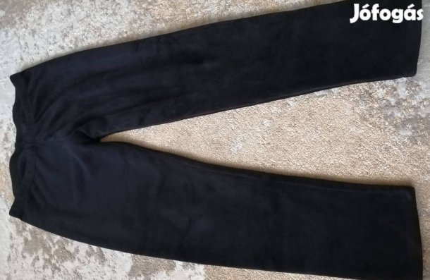 Fekete vastag leggings XL