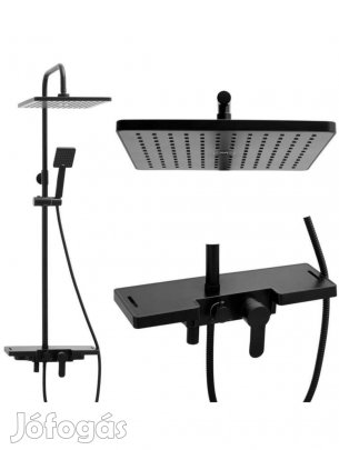 Fekete zuhanyszett