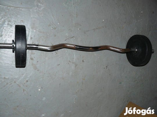 Fekve nyomó pad robust 3db rúd és súlytárcsák eladók