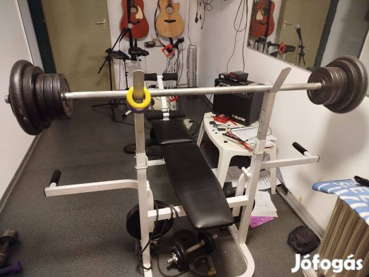 Fekvenyomó pad súly nélkül