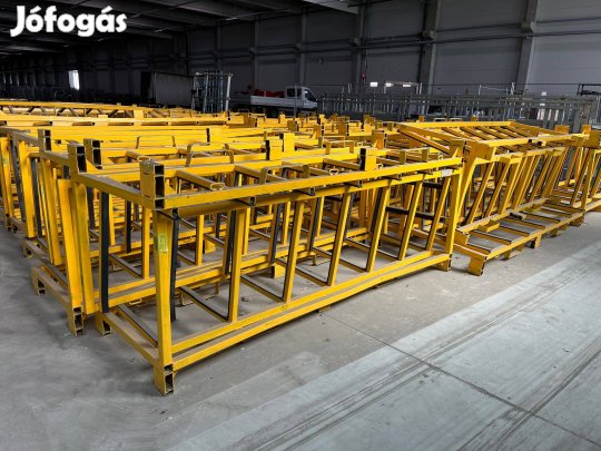 Fekvő L állvány, ajtó-ablak vagy üveg szállításra