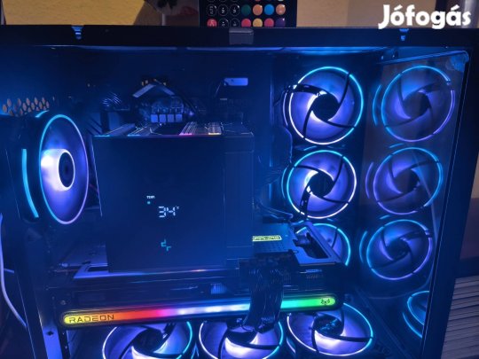 Fél Éves!!Gamer pc eladó,7700xt