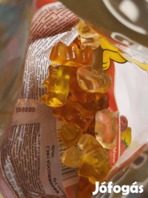 Fél csomag haribo gumicukor