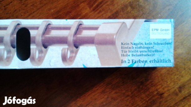 Felakasztható Fogas ajtóra.falra, Kempingbe Új! két szín krém vagy b