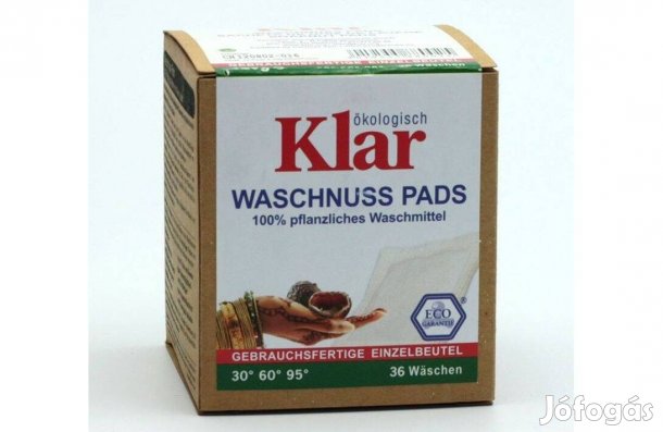 Féláron!!! Klar Öko mosódió párna 36 mosásra mosó dió