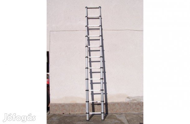Féláron!!! Würth 3,2 m-es 11 fokos teleszkópos alumínium létra