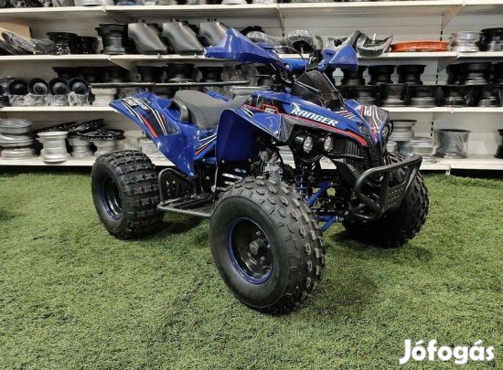 Félautomata 124cc gyerek quad gyermekjármű 8-15 éves korosztálynak kék