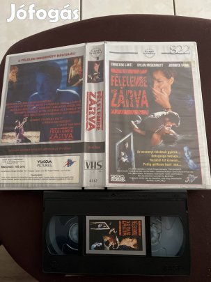 Félelembe zárva thriller vhs 