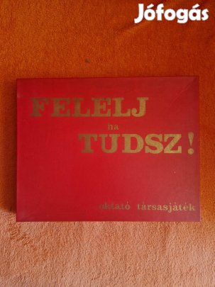 Felelj, ha tudsz régi, retro társasjáték