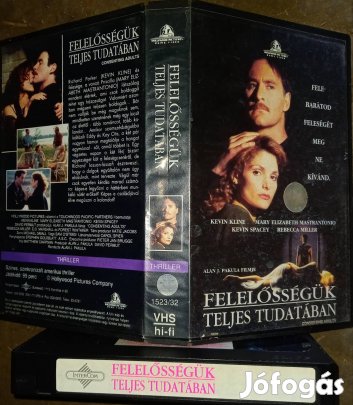 Felelőségünk teljes tudatában - thriller vhs