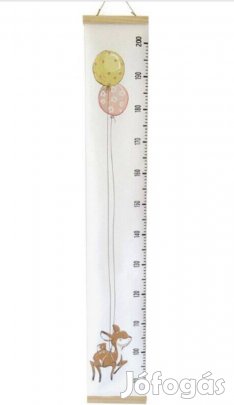 Felfüggeszthető vászon magasságmérő - Őzikés
