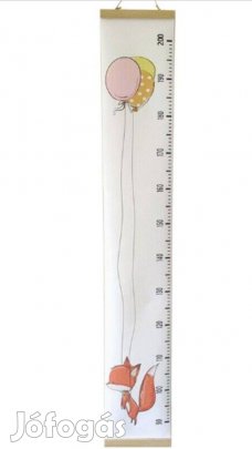 Felfüggeszthető vászon magasságmérő - Rókás