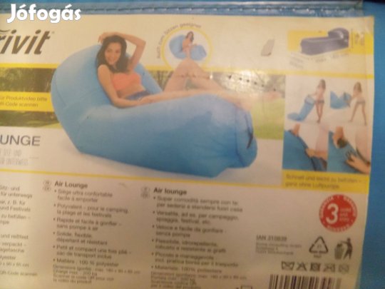 Felfújható ágy, lehet használni szobába, vagy napozáshoz
