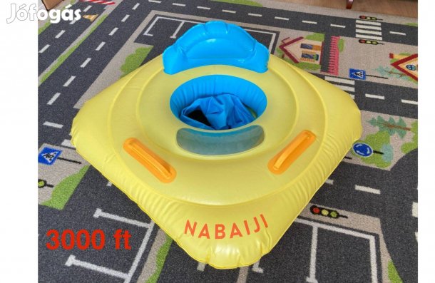 Felfújható beülős úszógumi (7-11 kg) babáknak (Nabaiji / Decathlon)