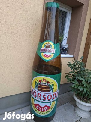 Felfujhato sörösüveg 180cm magas