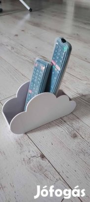 Felhő alakú távirányító tartó sminkszer tároló, ceruzatartó
