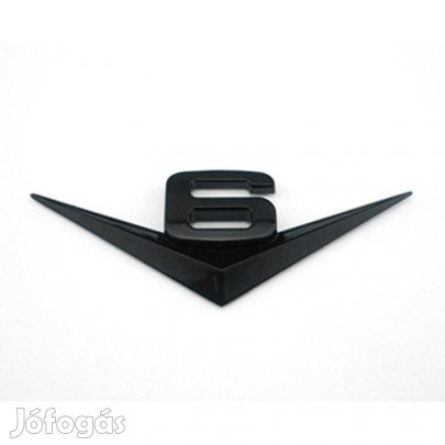 Felirat V6 Matt fekete eladó