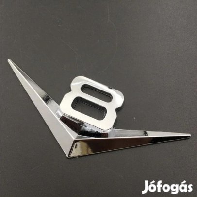 Felirat V8 ezüst eladó