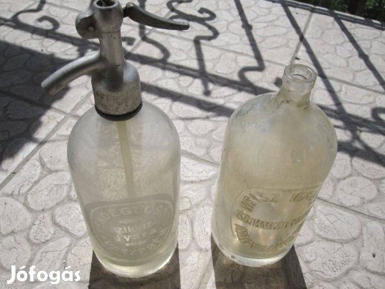 Feliratos szódásüveg (szódás üveg), szódásüvegek eladók