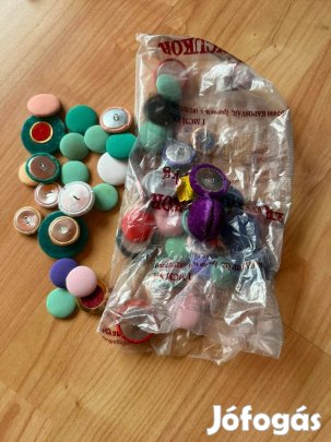 Félkész behúzott gombok hagyatékból