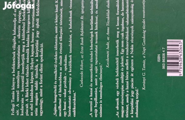 Fellegi Tamás Bárki Lehet Tőzsdés