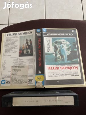 Fellini satyricon vhs nagytok kaland intervideo