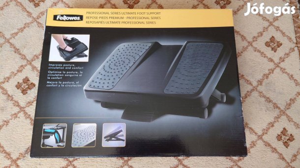 Fellowes lábtámasz, lábtartó íróasztalhoz - Új, Dobozos