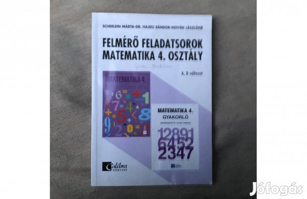 Felmérő feladatsorok matematika 4.osztály 1000 Ft