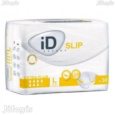 Felnőtt Inkontinencia Pelenka iD Slip Extra Plus,mérete L, 115-155cm