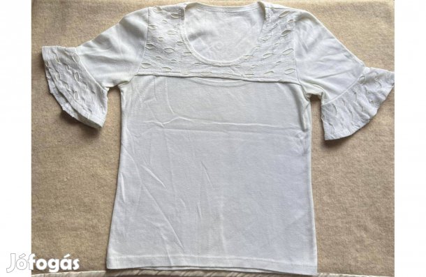 Felső - póló, lányka, fehér