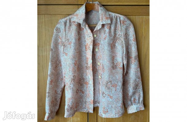 Felső - selyem női blúz, ing M