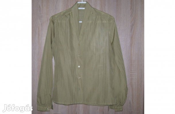 Felső, különleges női blúz, zöld 40-es