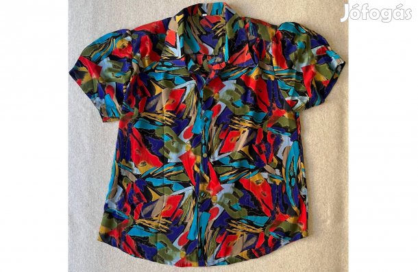 Felső, női blúz, színes, L-es