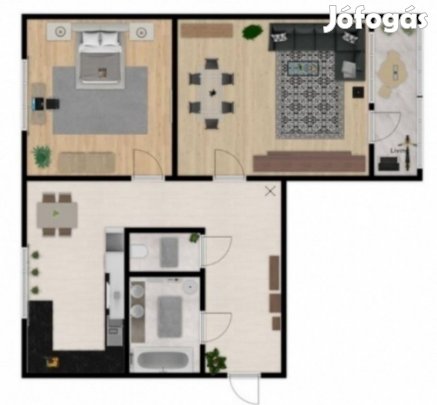 Felsővároson erkélyes lakás eladó - Szeged