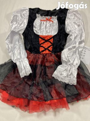 Felszolgáló jelmez, pincérnő jelmez, felnőtt jelmez G241