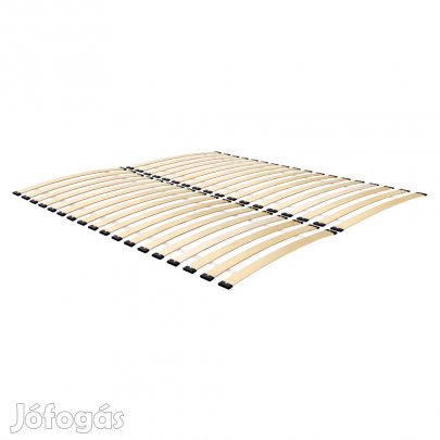 Feltekerhető ágyrács, 200x200 cm, BREZO