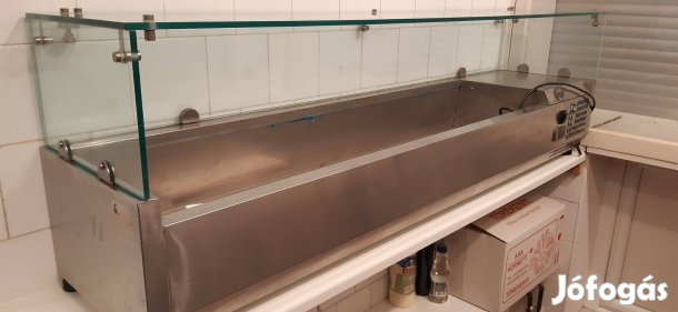 Feltéthűtő, Pizzafeltéthűtő, Salátáshűtő, Hűtővitrin eladó (Hibás)