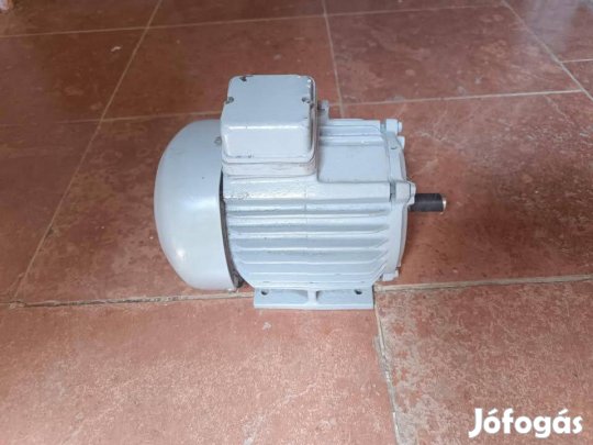 Felújított 3fázisú villanymotor 0,75 kW