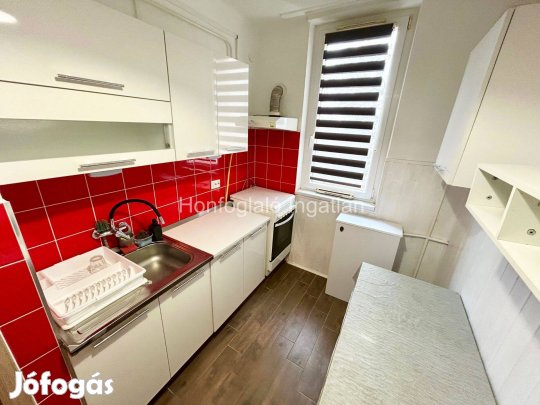 Felújított, 2 szobás, nagy erkélyes lakás, bútorozva, gépesítve eladó