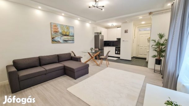 Felújított, kertkapcsolatos lakás eladó a belváros szívében