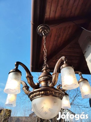 Felújított antik csillár eladó
