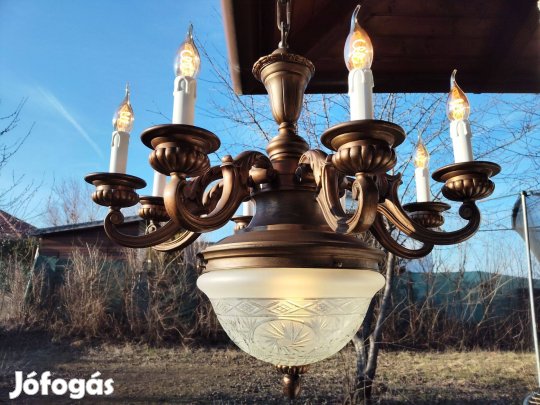 Felújított barokk csillár eladó