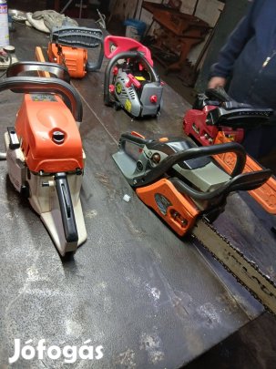 Felujitott láncfürészek