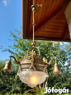 Felújított szecessziós csillár eladó