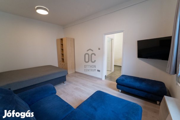 Felújítva, saját kerttel és parkolóval.