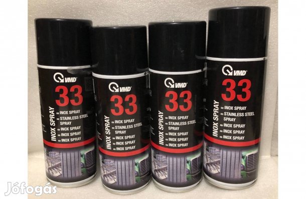 Felület védő Inox spray rozsdagátló korróziógátló védő réteg 4x 400ml